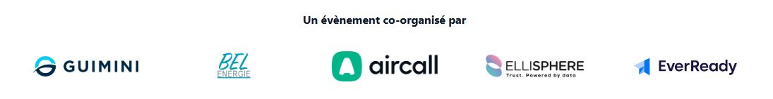 Partenaires Bel Energie : Guimini, Bel Energie, Aircall, Ellisphere, EverReady