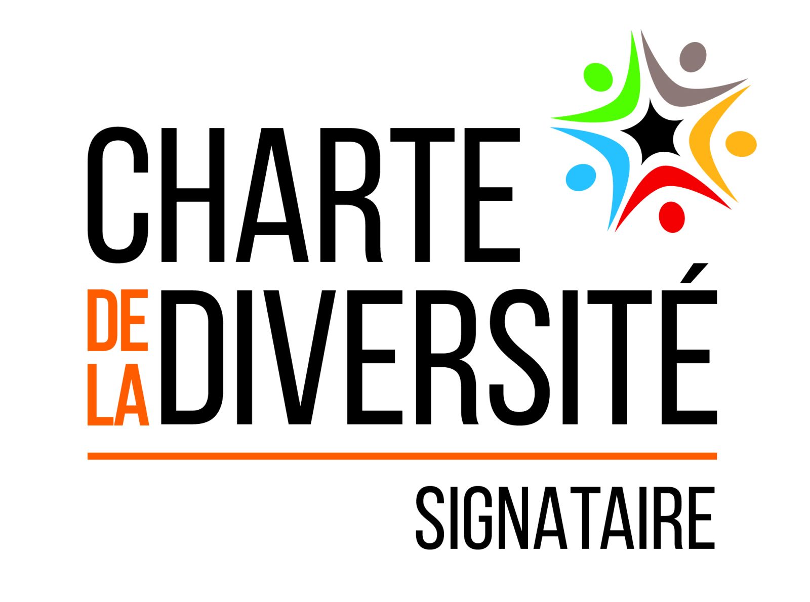 Logo charte de la diversité signataire