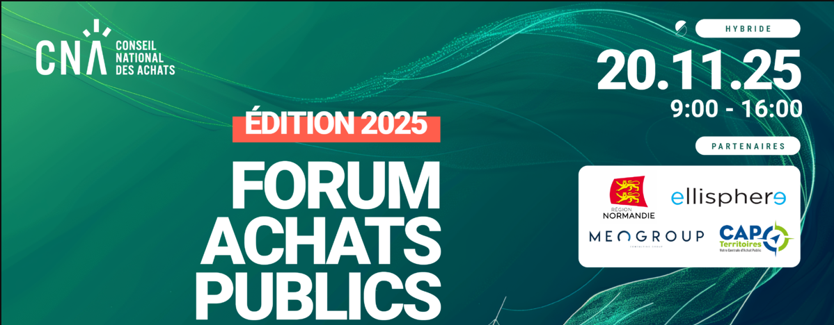 Forum Achats Publics 2025 – Achats Publics et souveraineté alimentaire : un engagement territorial